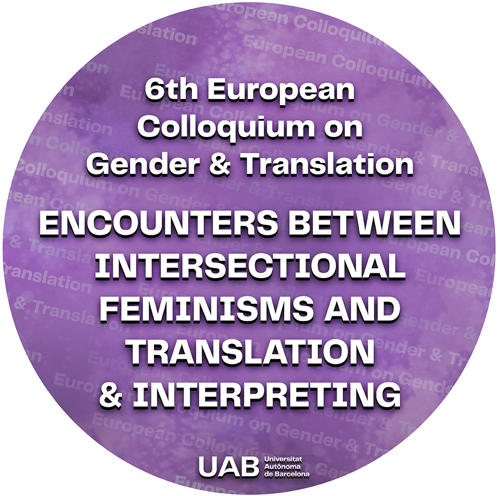 Logo 6th European Colloquium on Gender and Translation